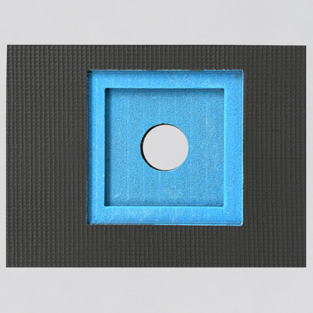 Shower Tray (Center Drain) Detail Drawing